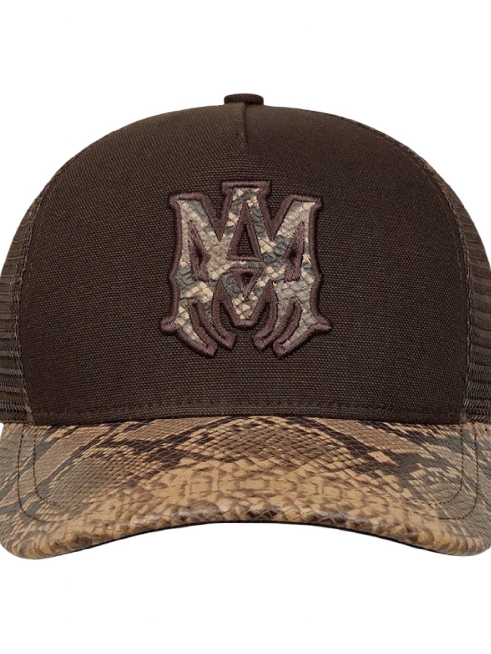 AMIRI MA PYTHON LOGO BASEBALL CAP